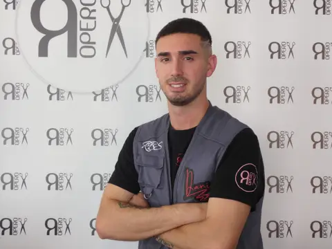 Daniel Ropero, barbero de Ropero Barber Shop